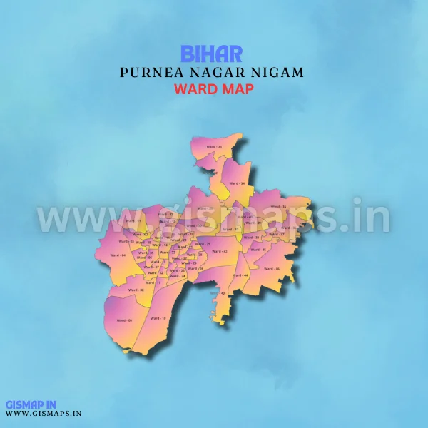 Purnea Nagar Nigam Ward Map